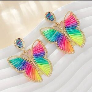 Butterfly earrings